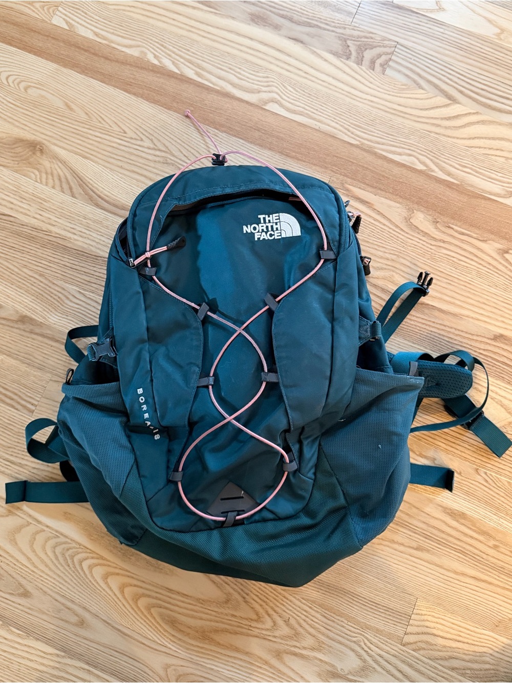 The North Face Borealis Backpack – Teal & Pink